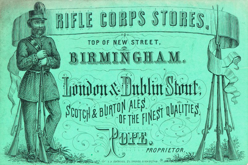 Handelskarte, Rifle Corps Stores von English School