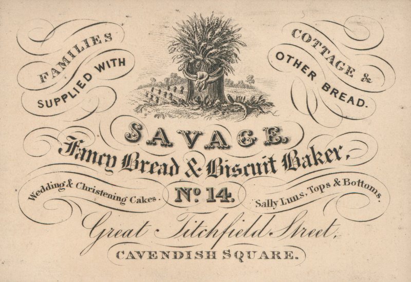 Visitenkarte, Savage von English School
