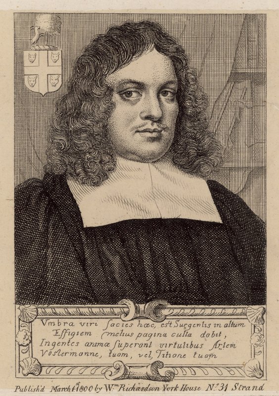 Unidentifizierter Minister von St. James, Clerkenwell, London, 1665 (Richard Raijohn?) von English School