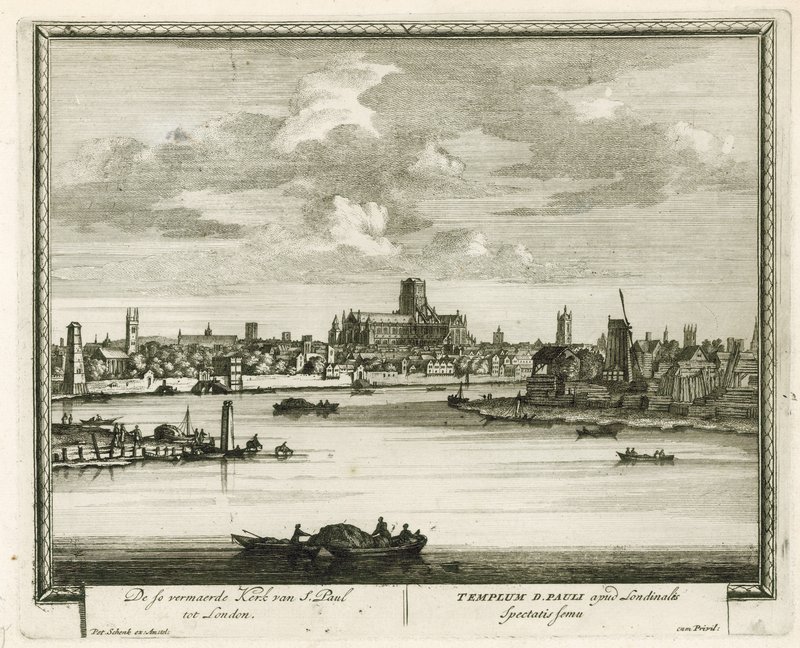 Ansicht von London von English School