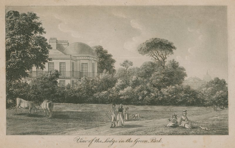 Ansicht der Lodge im Green Park von English School