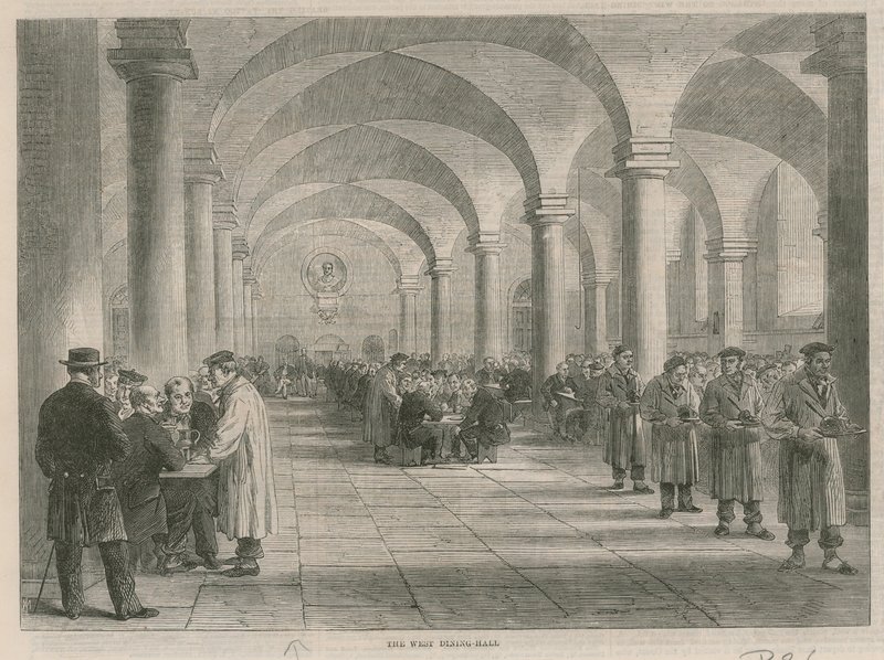 Besuch im Greenwich Hospital; Der Westspeisesaal von English School