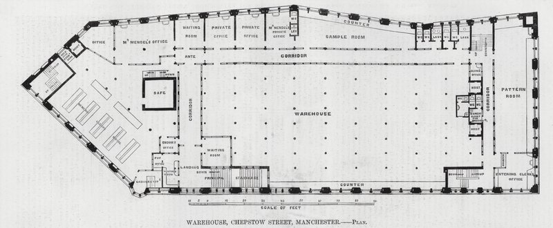 Lagerhaus, Chepstow Street, Manchester von English School