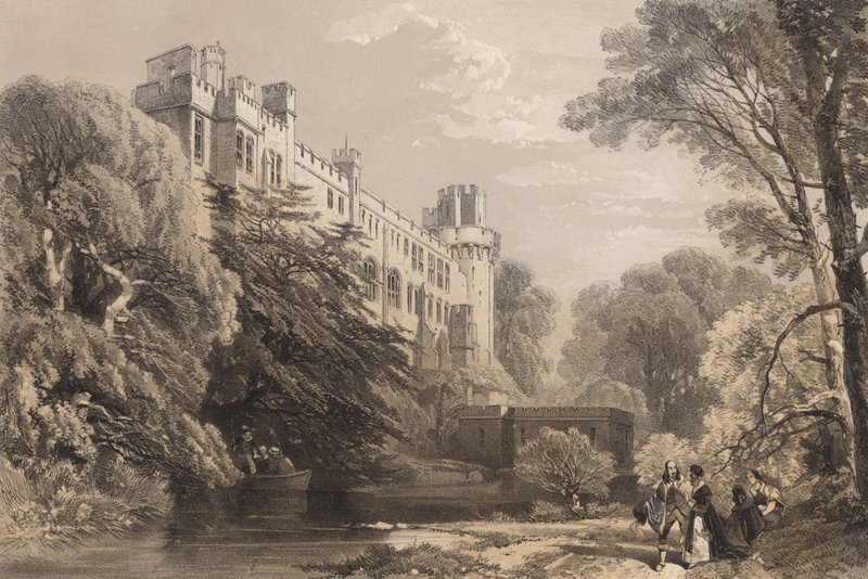 Warwick Castle, Warwickshire von English School