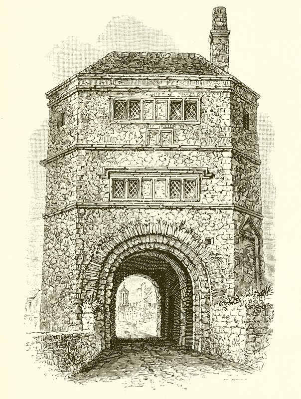 Wachturm auf der Hythe-Brücke, genannt Friar Bacons Studie von English School