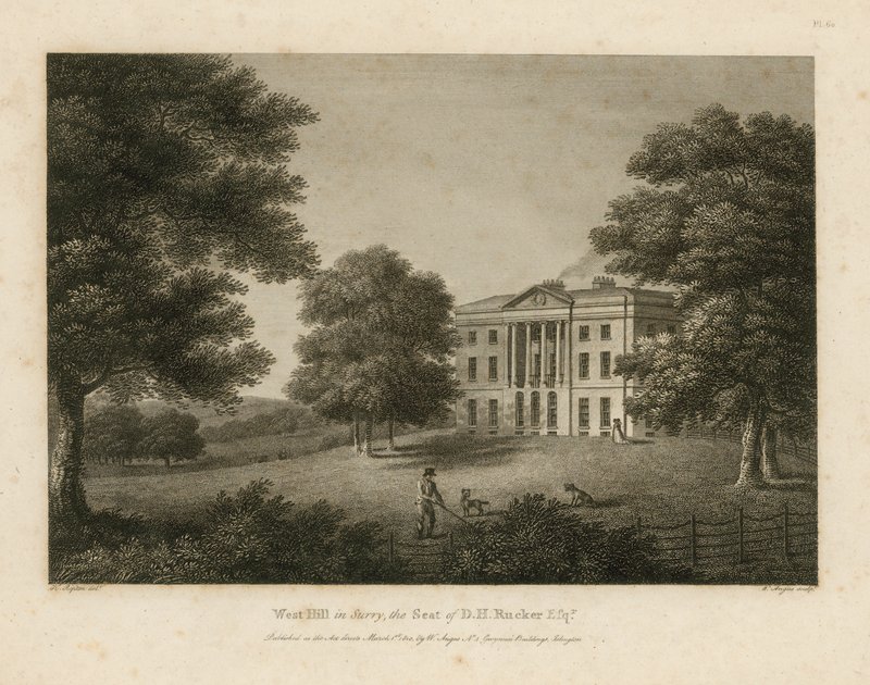 West Hill in Surrey, der Sitz von D H Rucker von English School