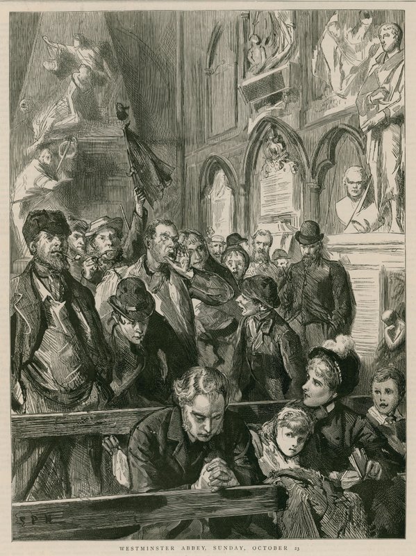 Westminster Abbey, Sonntag, 23. Oktober von English School
