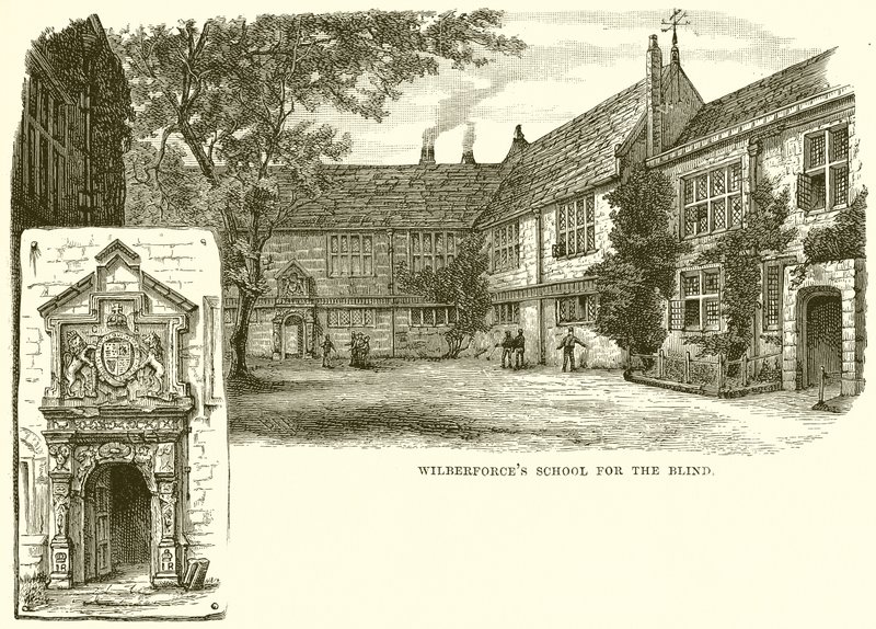 Wilberforces Schule für Blinde von English School