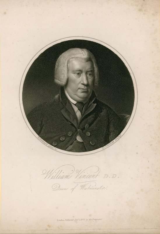 William Vincent, Dekan von Westminster von English School