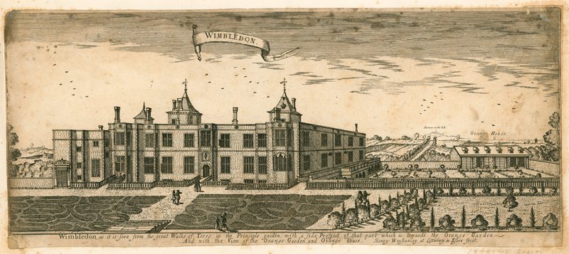 Wimbledon, ca. 1678 von English School