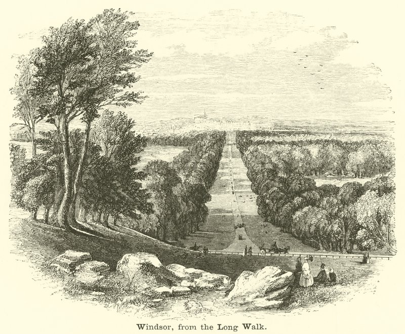 Windsor, vom Long Walk von English School