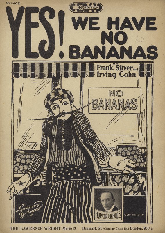 Ja! Wir haben keine Bananen von English School