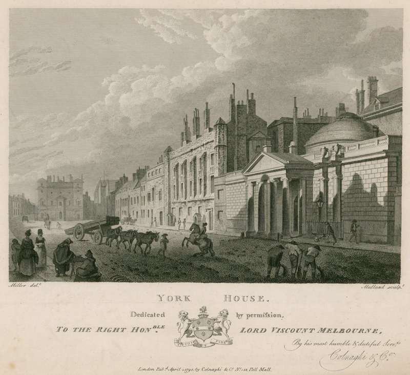 York House, Whitehall von English School