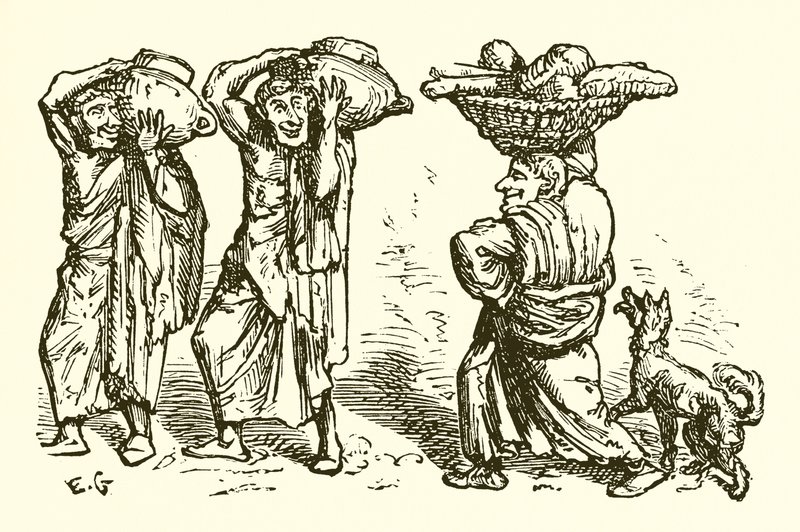 Äsop und seine Mitdiener von Ernest Henry Griset