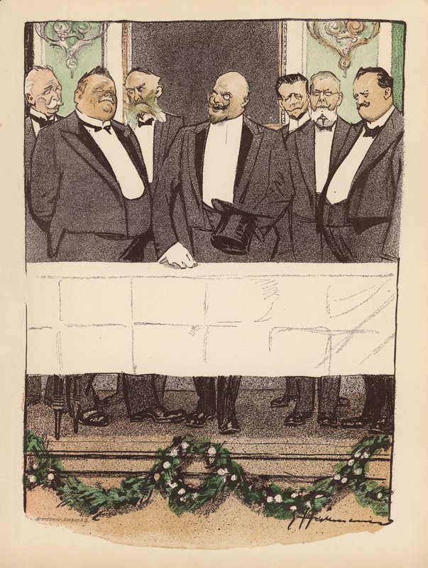 Illustration für Berliner Balle von Rideamus von Ernst (after) Heilemann