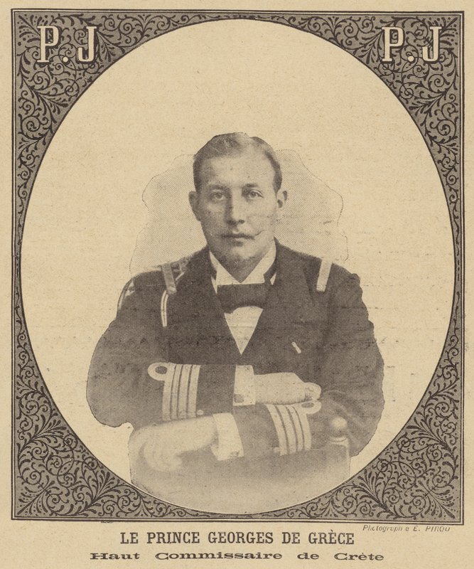 Prinz Georg von Griechenland, Hoher Kommissar des kretischen Staates von Eugene Pirou