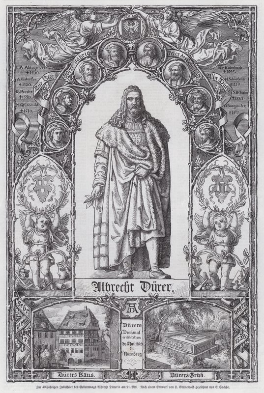 400. Jahrestag der Geburt des deutschen Künstlers Albrecht Dürer von European School