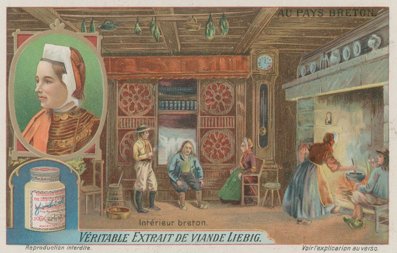 Ein bretonisches Haus von European School