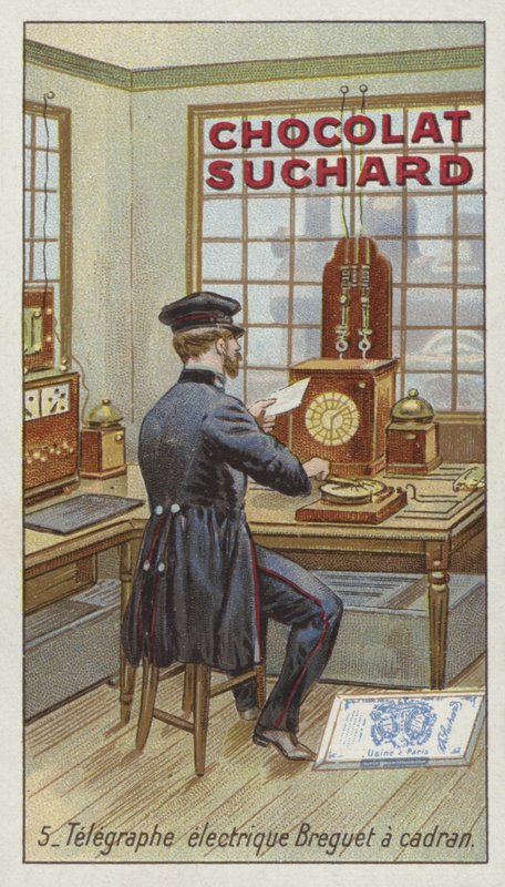 Breguets elektrischer Zifferblatttelegraph von European School