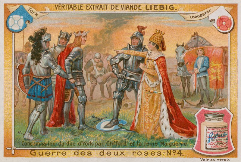 Verurteilung des Herzogs von York durch Clifford und Königin Margaret von European School