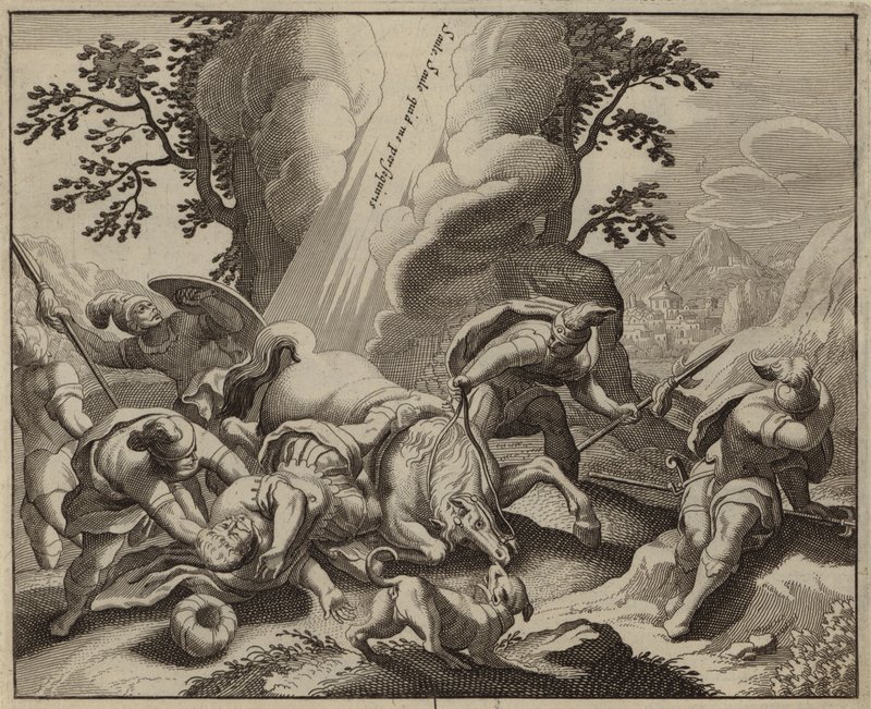 Bekehrung des St. Paul auf dem Weg nach Damaskus von European School