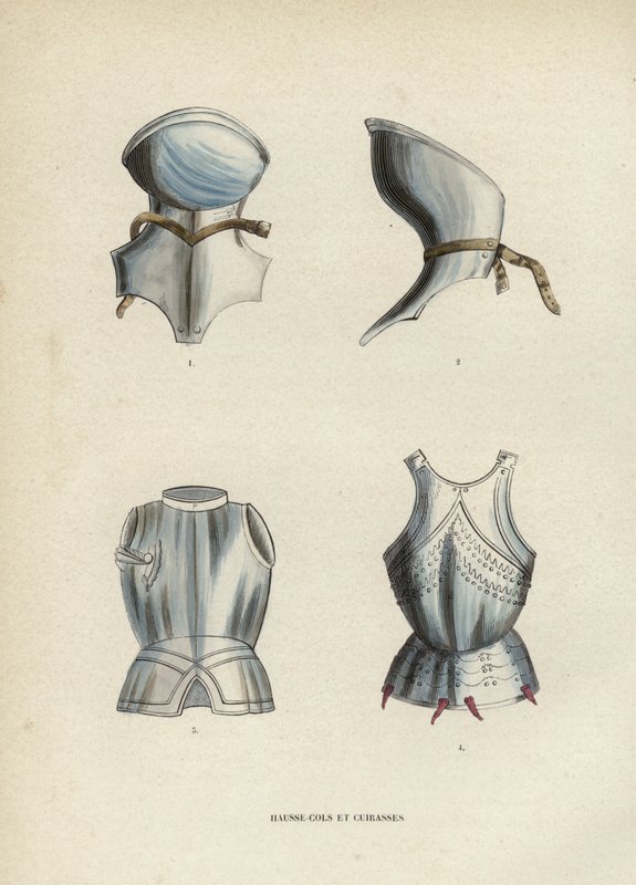 Hausse-Cols Et Cuirasses von European School