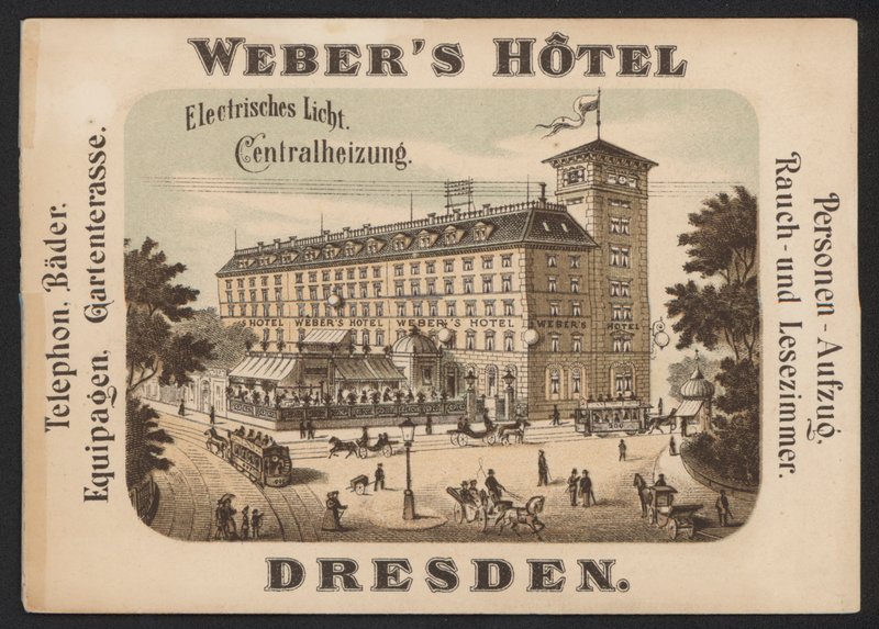 Hotel-Handelskarte von European School