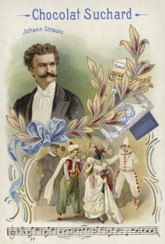 Johann Strauss II, österreichischer Komponist von European School