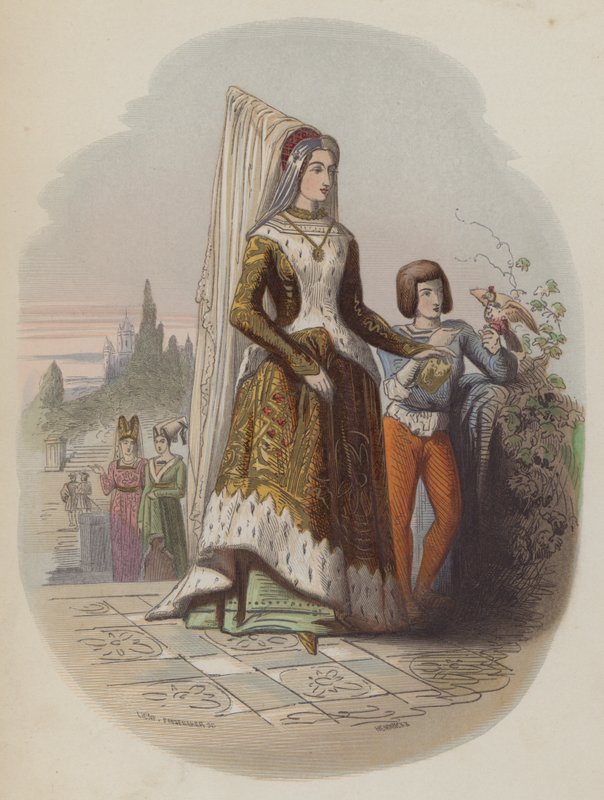 Maria von Burgund, erste Frau des zukünftigen Heiligen Römischen Kaisers Maximilian I. von European School