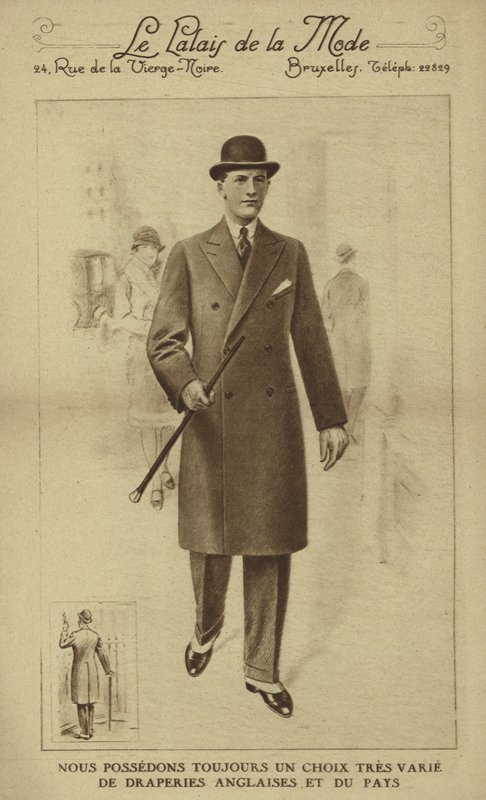 Männermode um 1930 von European School