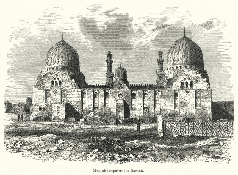 Moschee und Mausoleum des Sultan Barquq, Kairo, Ägypten von European School