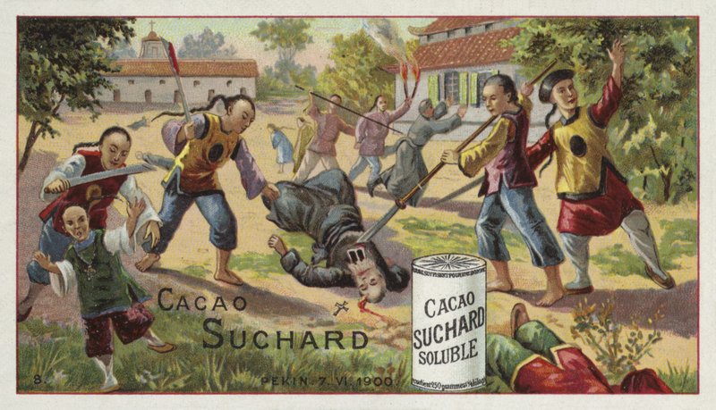 Mord an Christen, Peking, Boxeraufstand, 7. Juni 1900 von European School