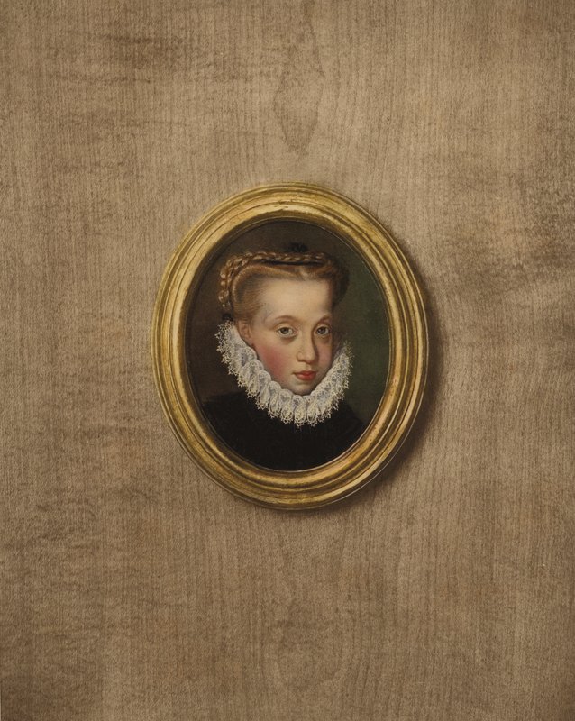 Porträt einer jungen Prinzessin von European School