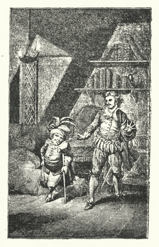 Szene aus Der krumme Teufel, der ersten Oper von Joseph Haydn (Stich) von European School