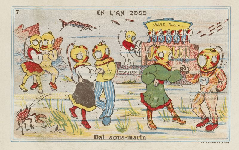 Unterwasserball im Jahr 2000 von European School