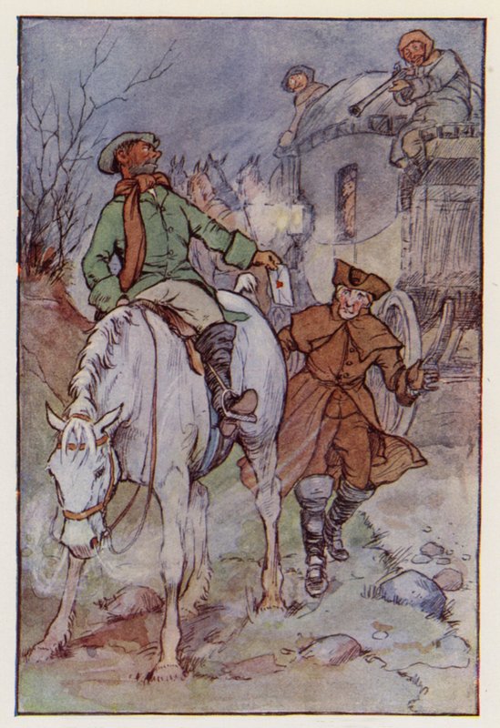 Illustration für Eine Geschichte aus zwei Städten von Charles Dickens von F. M. B. Blaikie