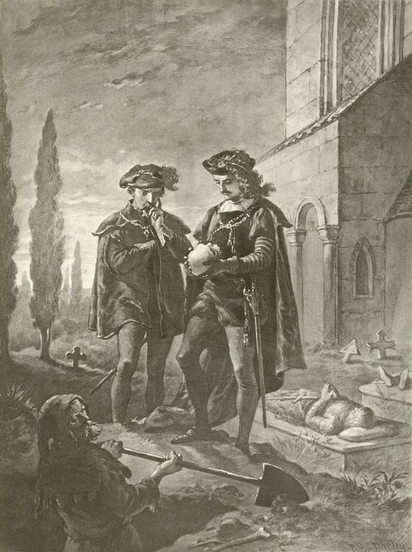 Hamlet. Akt V, Szene I von Felix Octavius Carr Darley