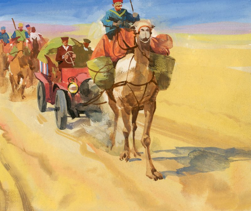 Zehntausend-Meilen-Motorrennen von Ferdinando Tacconi