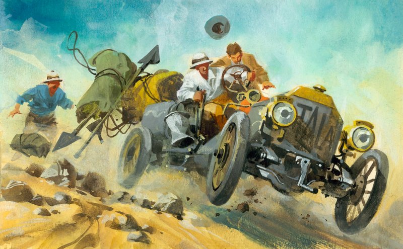 Zehntausend-Meilen-Autorennen von Ferdinando Tacconi