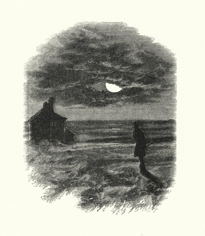 Illustration für Große Erwartungen von Charles Dickens von Francis Arthur Fraser