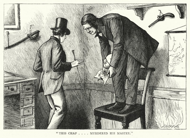 Illustration zu Große Erwartungen von Charles Dickens von Francis Arthur Fraser
