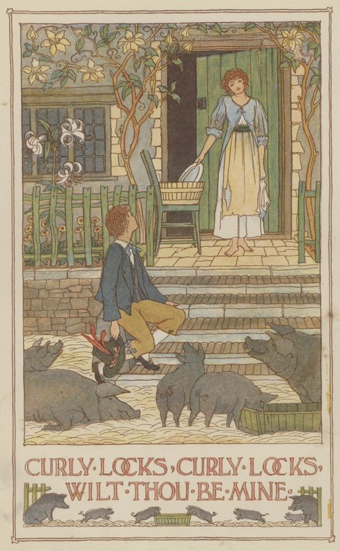 Lockenkopf, Lockenkopf, willst du mein sein von Francis Donkin Bedford
