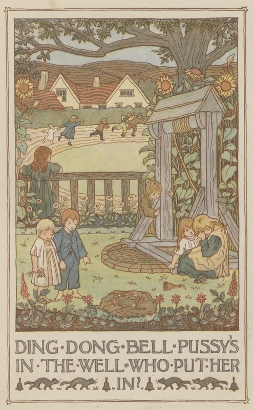 Ding Dong Bell, die Katze ist im Brunnen, wer hat sie hineingetan? von Francis Donkin Bedford