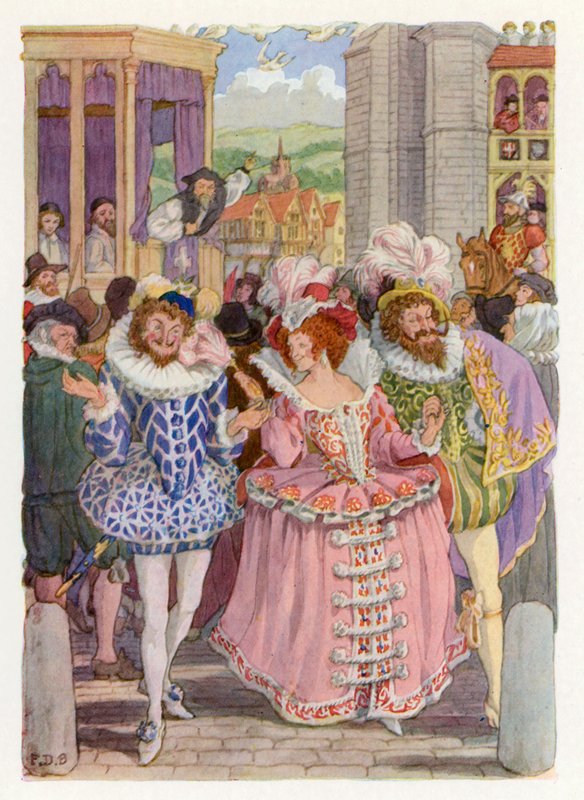 Fröhliches England: Heiden und Puritaner von Francis Donkin Bedford