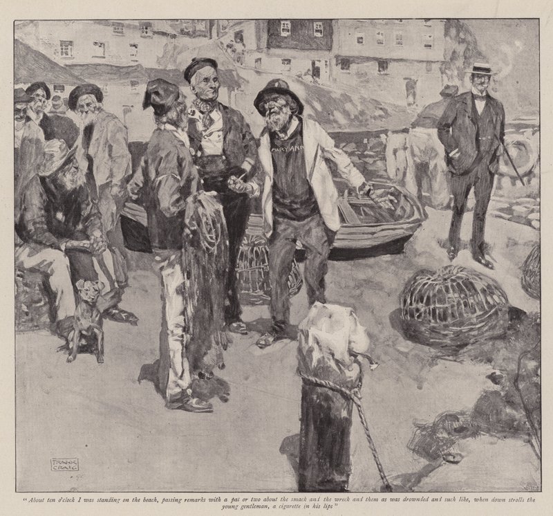Illustration für den Friedens-um-jeden-Preis-Gesetz, von Grant Allen von Frank Craig
