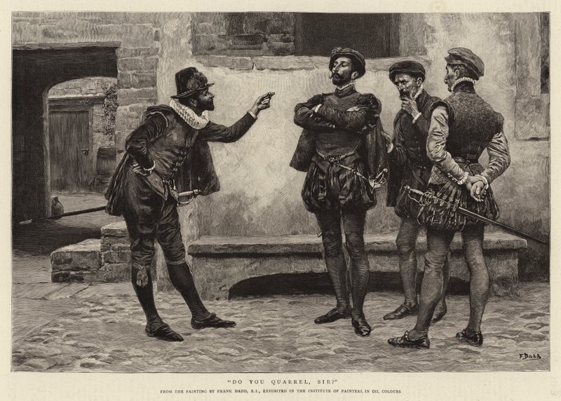 Streiten Sie, Sir? von Frank Dadd