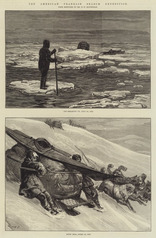 Die amerikanische Franklin-Suchexpedition von Frank Dadd