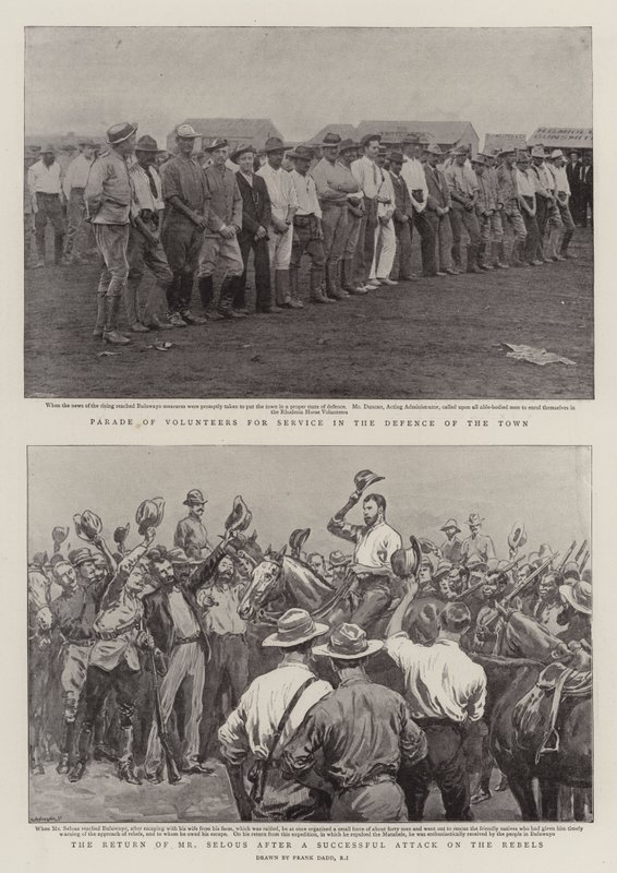 Die Verteidigung von Buluwayo von Frank Dadd