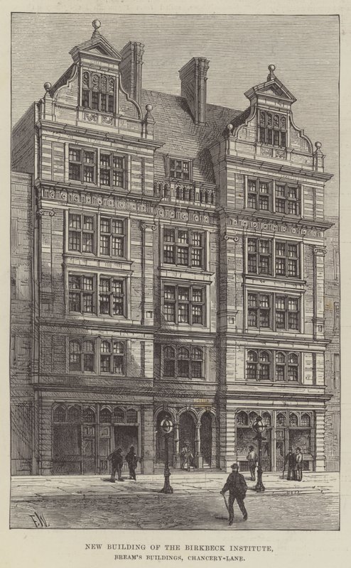 Neues Gebäude des Birkbeck Institute, Bream