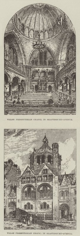 Neue walisische presbyterianische Kapelle von Frank Watkins